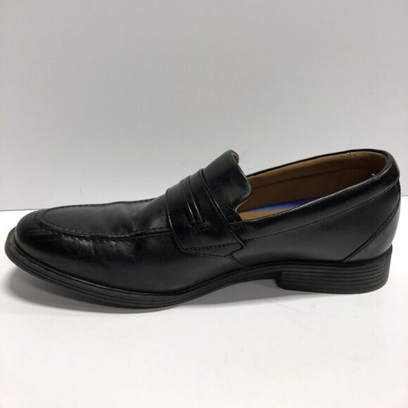 Clarks Men’s Whiddon Black Slip-On Loafer Size 12M main image 6